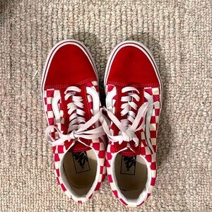 Women’s Red Vans